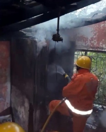 House partially gutted in fire at Colvale