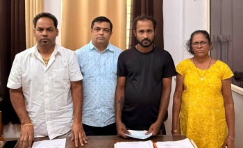 Rs 3 lakh donated to kin of road mishap victim