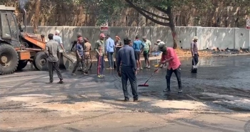 Locals upset as waste water from unit flows on road in Honda IDC