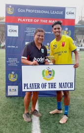 Sporting Clube de Goa, CD Salgaocar share spoils