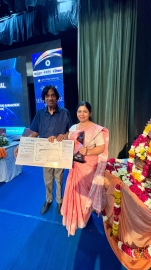 Goa University Asst Professor Dr Gawas conferred 'Rising Researcher Award' by IIITM Gwalior