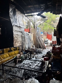 Major scrapyard fire averted near petrol pump in Mapusa; safety concerns raised