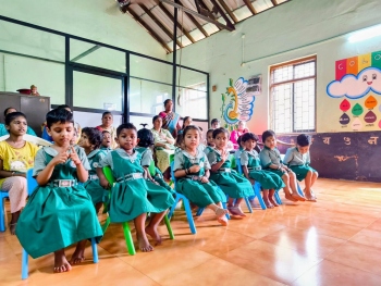 15 anganwadis upgraded in Bicholim under CSR project