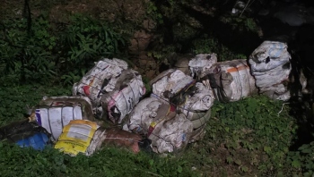Chinchinim p'yat fines driver for dumping waste at Digaum