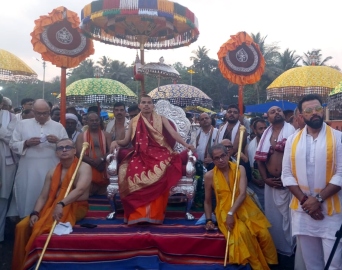Shree Ram Navami held at Partagali Jeevottam Math