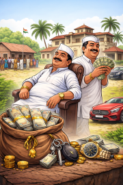 On panchas and their lavish lifestyles