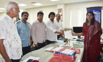 Complaint filed against illegal double tracking work in Velsao, Cansaulim