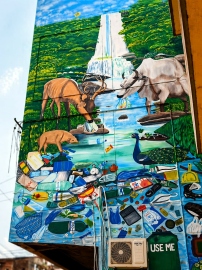 Curchorem youth flag ‘unauthorised’ painting on old municipal building