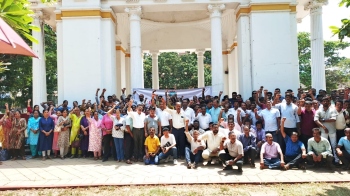 PWD temporary workers protest for regularisation, job security