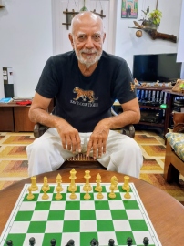 78-year-old Panaji resident earns FIDE rapid rating milestone