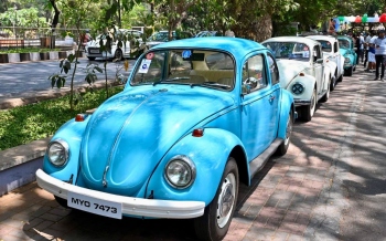 Car rally adds vintage charm to Campal's heritage precinct