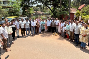 Nullah desilting near Goa Shipyard launched