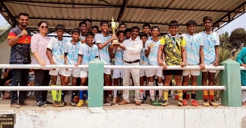 Mandrem school triumph in U-14 football final