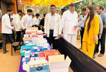 Over 1,700 attend free health camp in Navelim