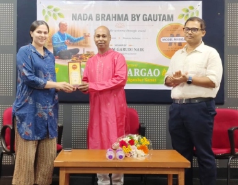 'Nada Brahma' Sound & Meditation Session held at Ravindra Bhavan