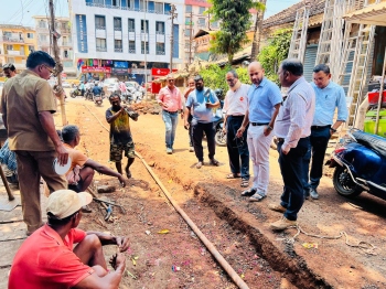 After years of hardship, road works gain pace in Mapusa