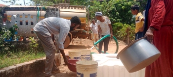 Nanus locals face drinking water shortage, tankers sent to area