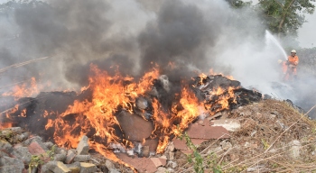 Toxic blaze brings focus back on dumping near SAG ground