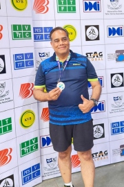 Gopani claims bronze at 32nd National Masters TT C'ships