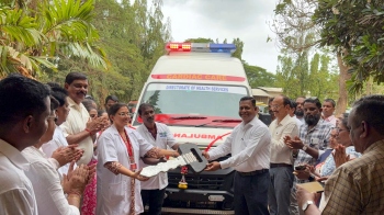 Chicalim Hospital receives new cardiac ambulance