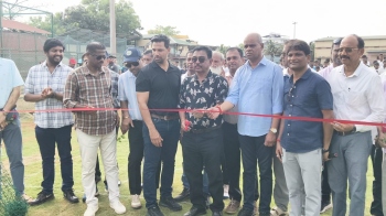 GCA inaugurates six new cricket pitches at Chicalim ground