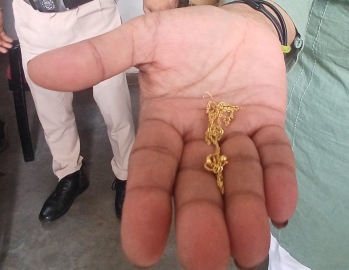 Chain-snatching incident at Margao railway platform