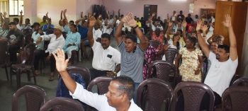 Uproar at Davorlim over plan to change lake zone