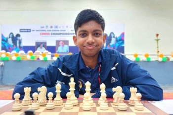 Ethan Vaz finishes 3rd runner-up at Gujarat GM Open
