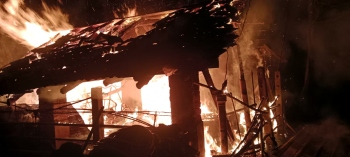 Family has lucky escape as house gutted in Honda fire
