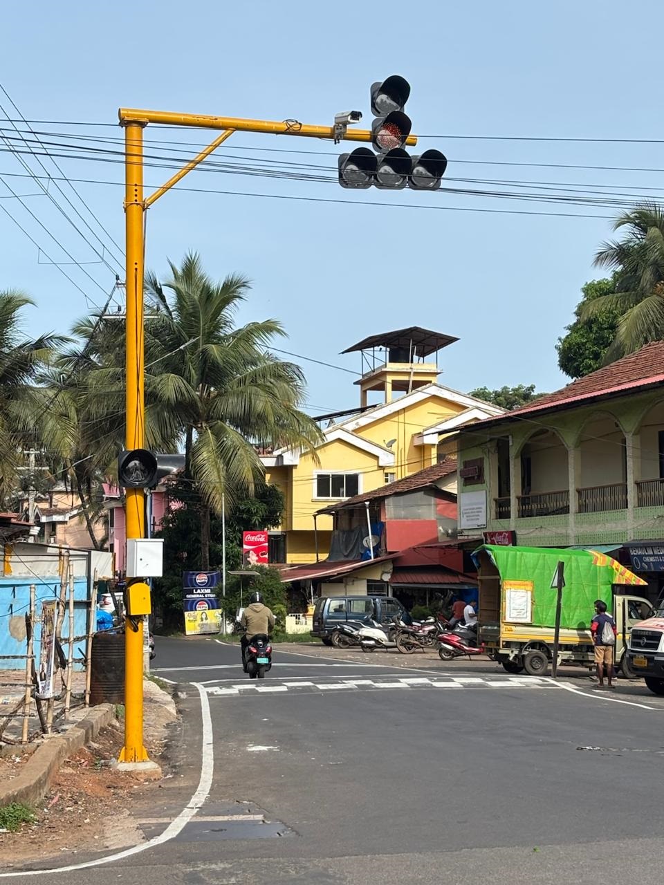Malfunctioning traffic lights