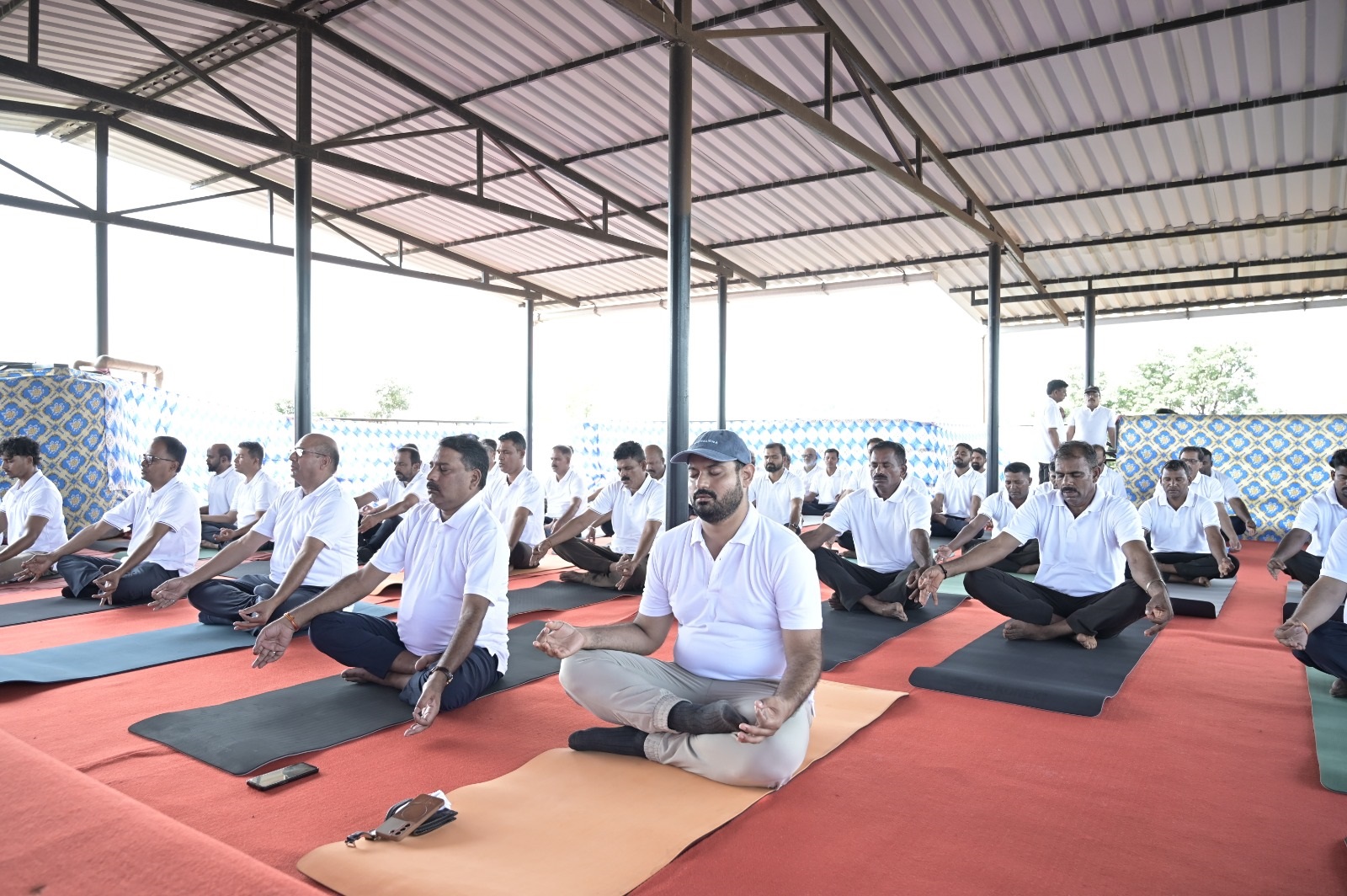 Yoga event by Fomento Resources focuses on wellness, environment