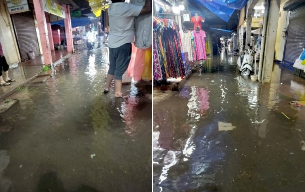 First showers expose gaps in Mapusa market’s monsoon preparedness