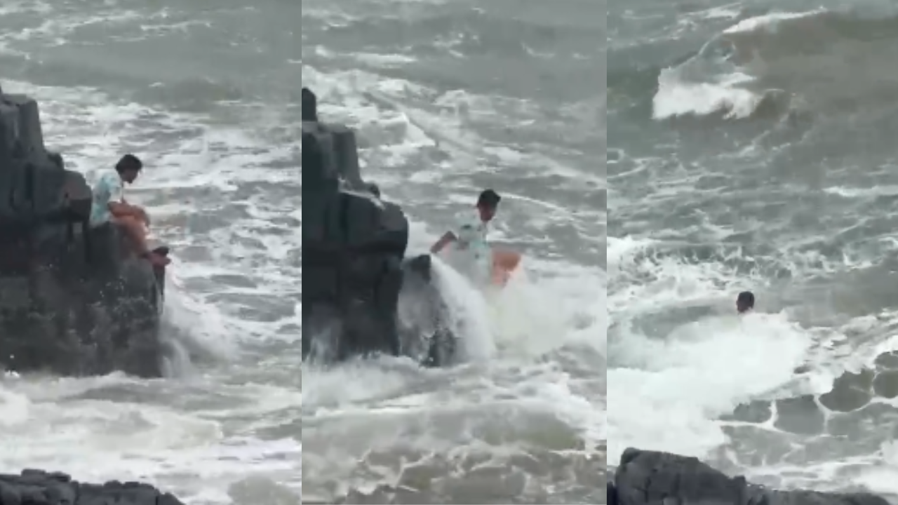 Tourist swept away by rough waves at Goa's Baga Beach found dead