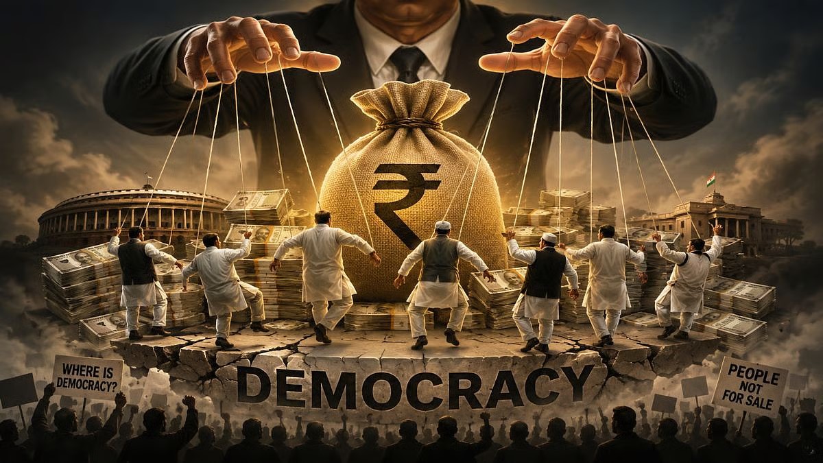 When power is absolute, democracy drowns