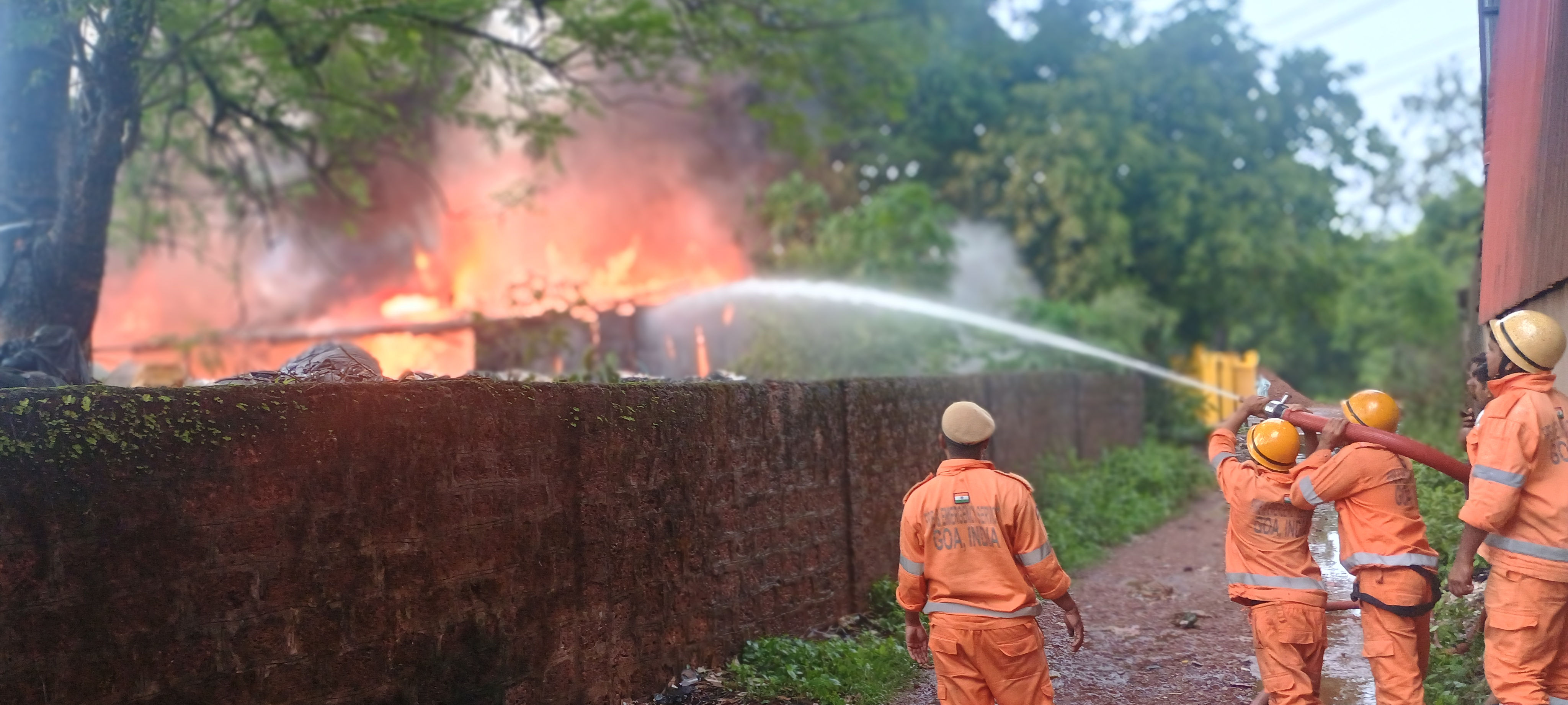 Scrapyard gutted in Colvale fire, owner suspects arson