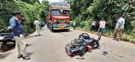 Rider injured in mishap at Sanguem