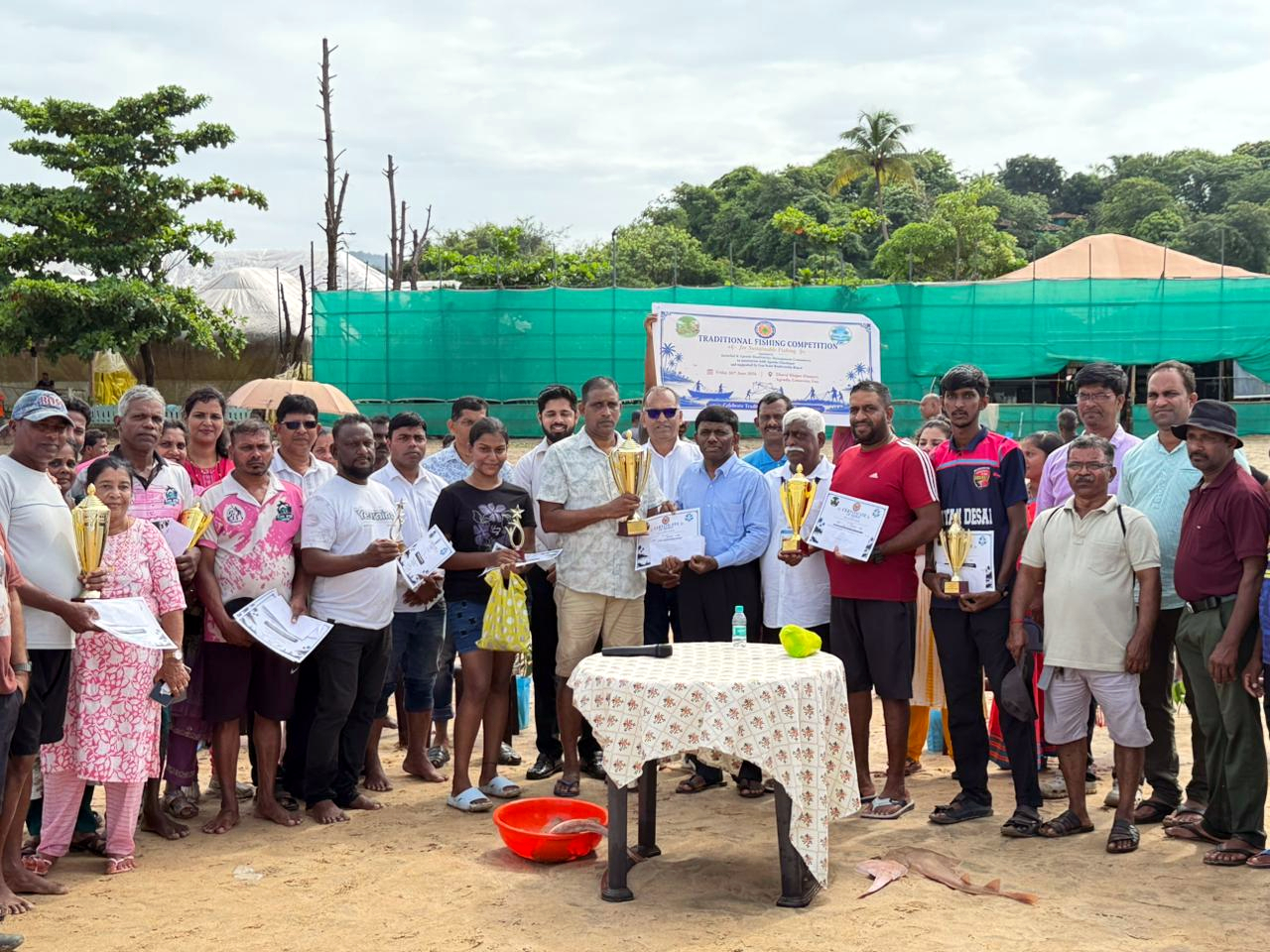 Lambari, Pagir fishing contest held at Agonda