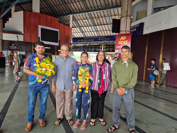 Margao girl wins gold and bronze at International Speed Roller Skating Championship