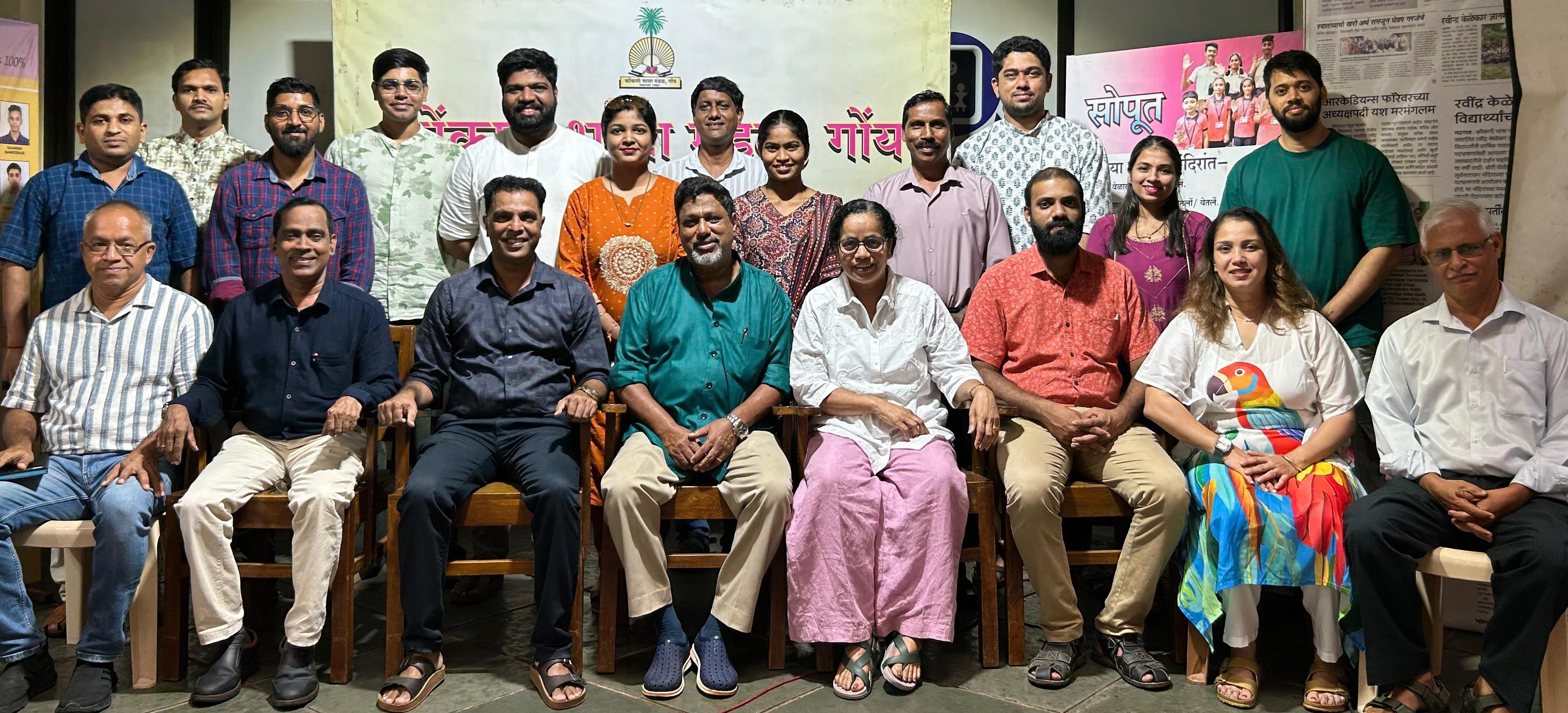 Serafino Cota elected as Konkani Bhasha Mandal President