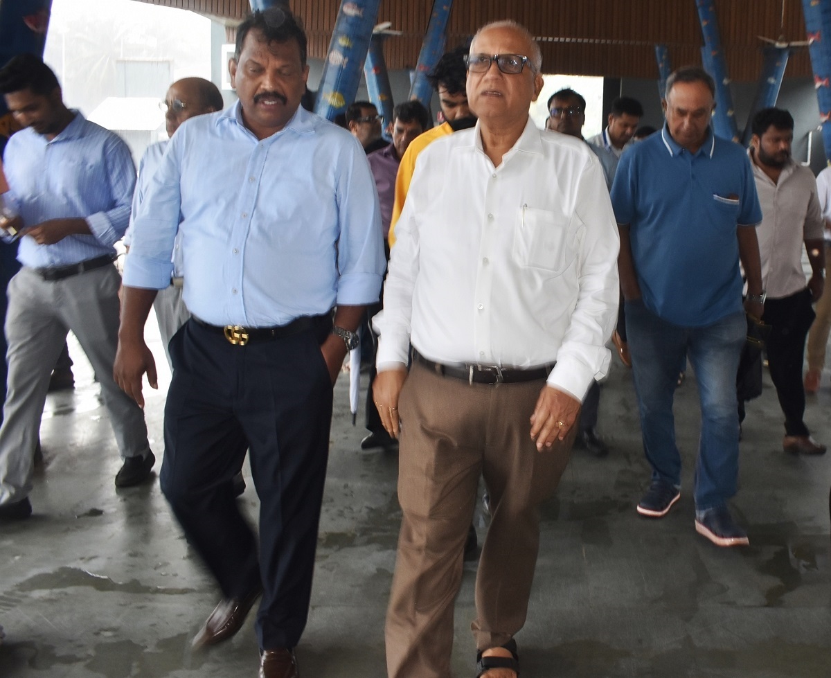 Wholesale fish market inspected; no word on cold storage facility