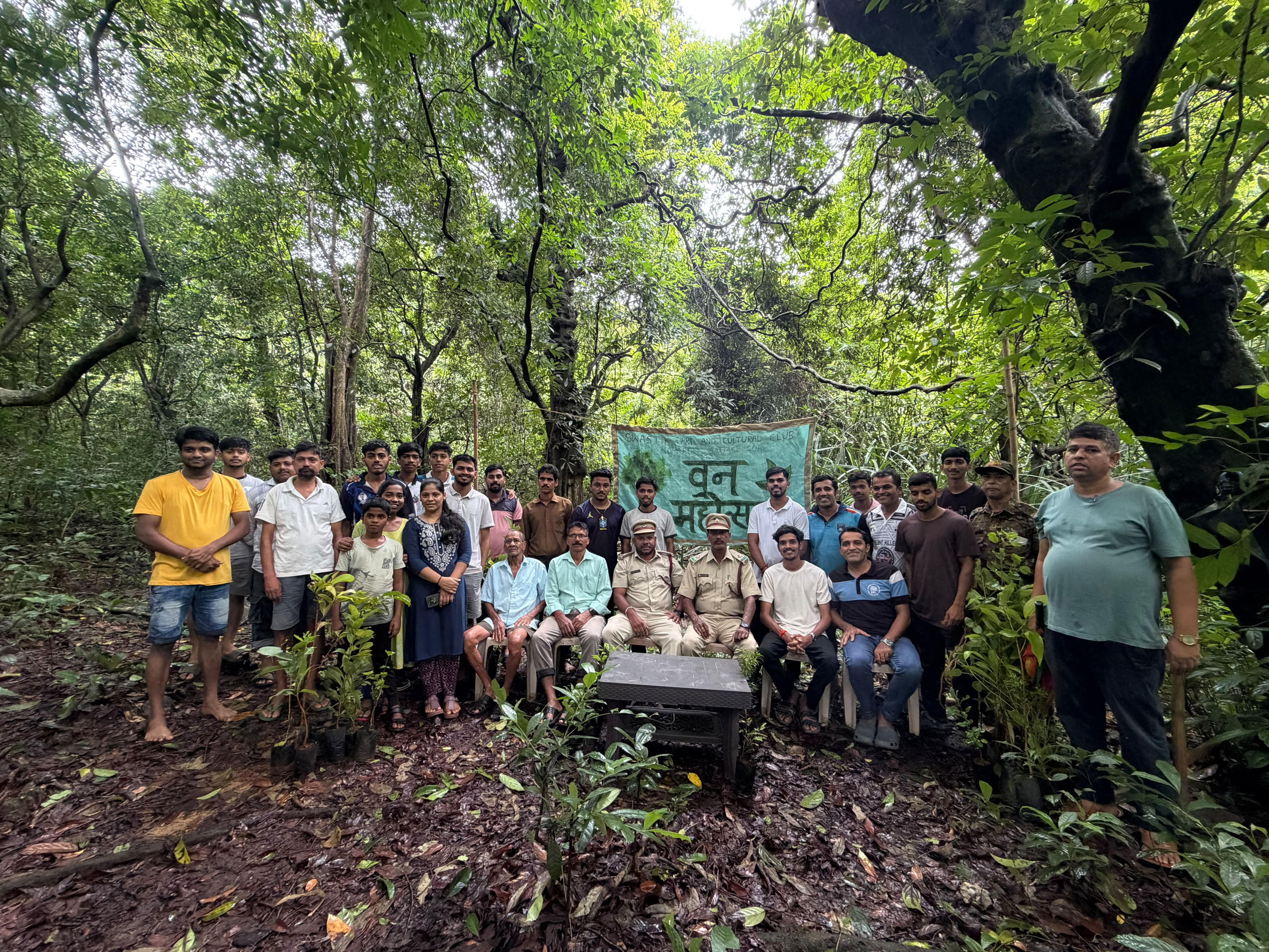 Villagers called on to take lead in   conserving Koparde sacred grove