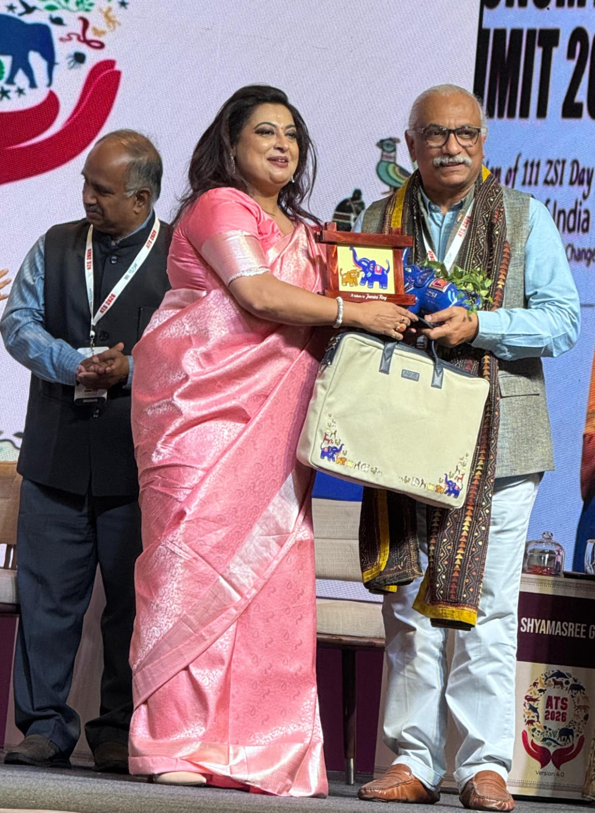 Prof Borkar feted by ZSI chief