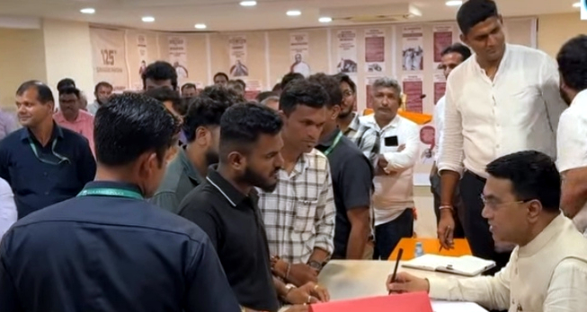 BJP outreach in Mapusa draws election jibe from opposition