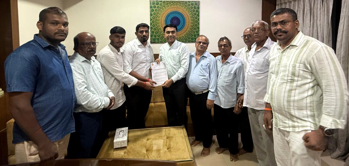 Cotigao temple mahajans meet CM and BJP chief