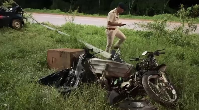 Dhargal rider killed in collision with rent-a-car at Goa Velha