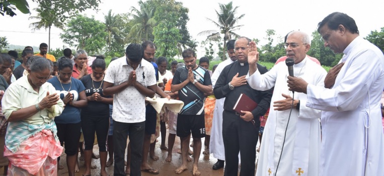 Cardinal blesses paddy sowing, urges protection of environment