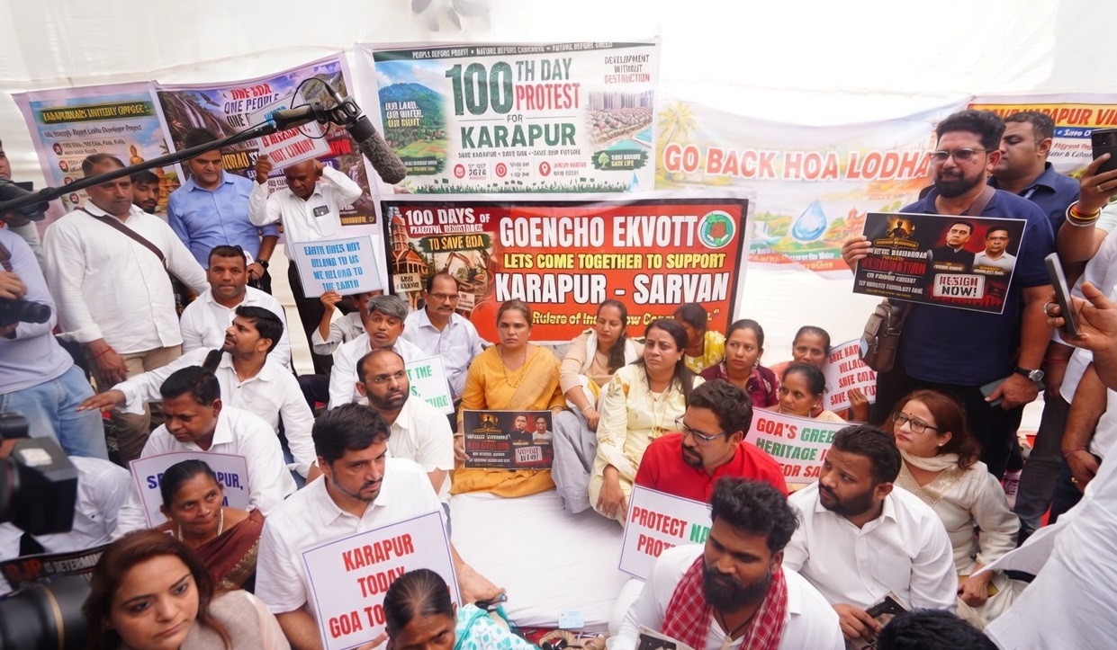 Karapur stir clocks 100 days, locals rally at...
