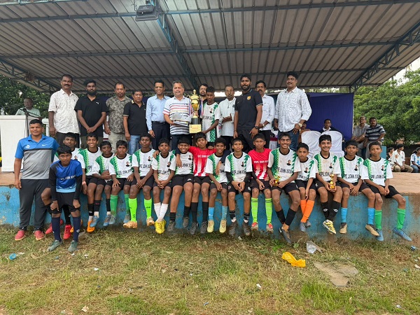 Pope John XXIII lift inaugural Neville Pereira U-15 football title