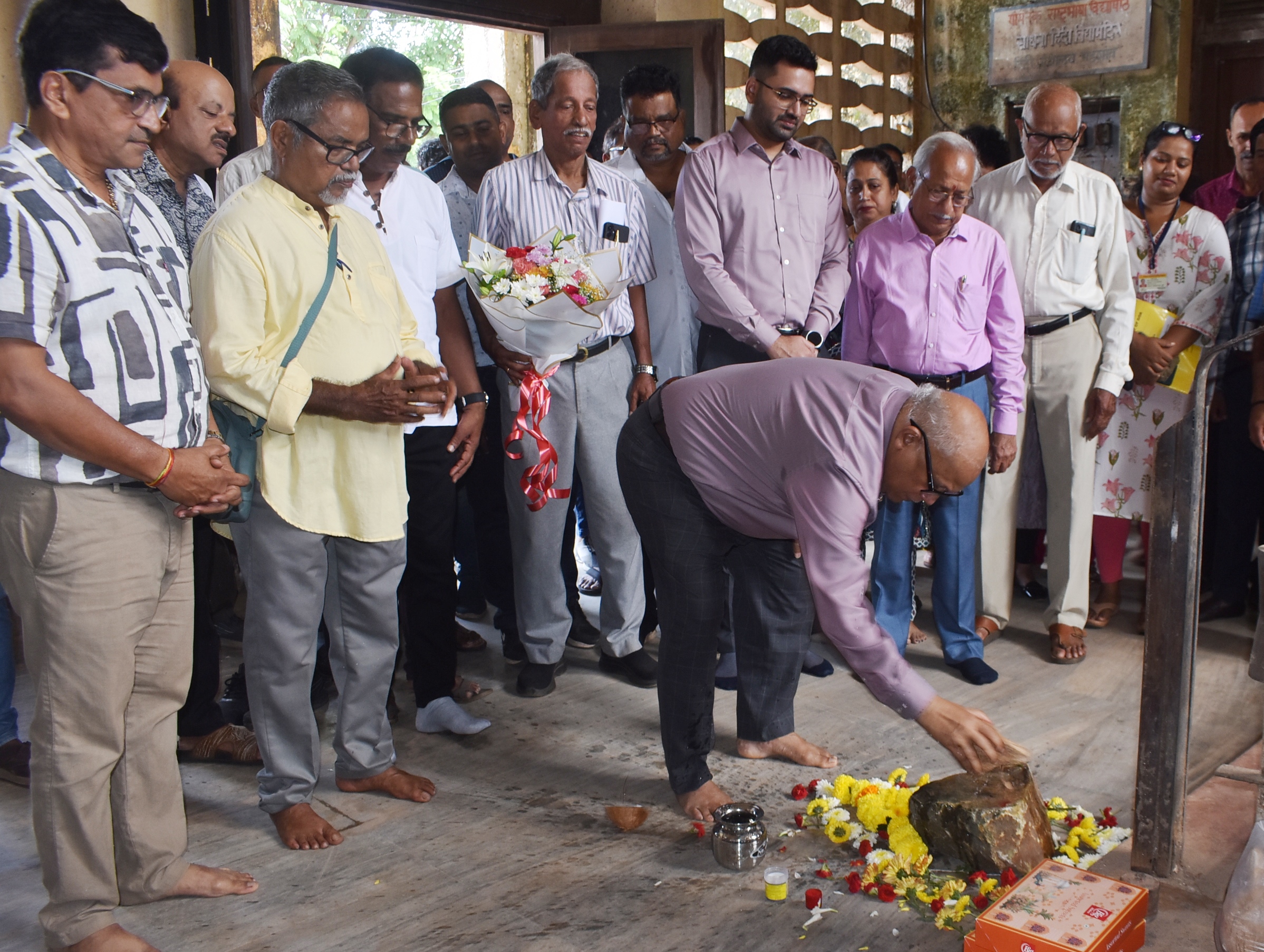 Renovation of iconic South Goa Comunidades bldg...