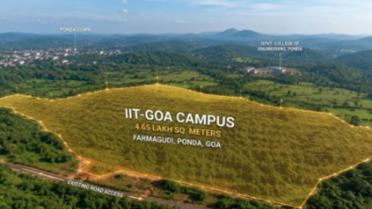 Govt hands over 4.65 L sq mts  for IIT campus at Farmagudi